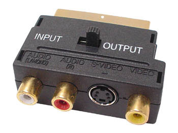 rca svideo scart adaptor , streams